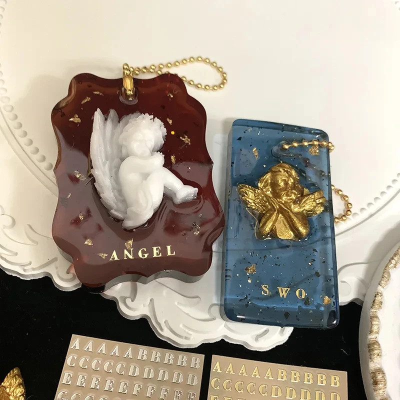 2Pcs Metal 26 Mini Alphabet De - Resin Art Alphabet recension och pris