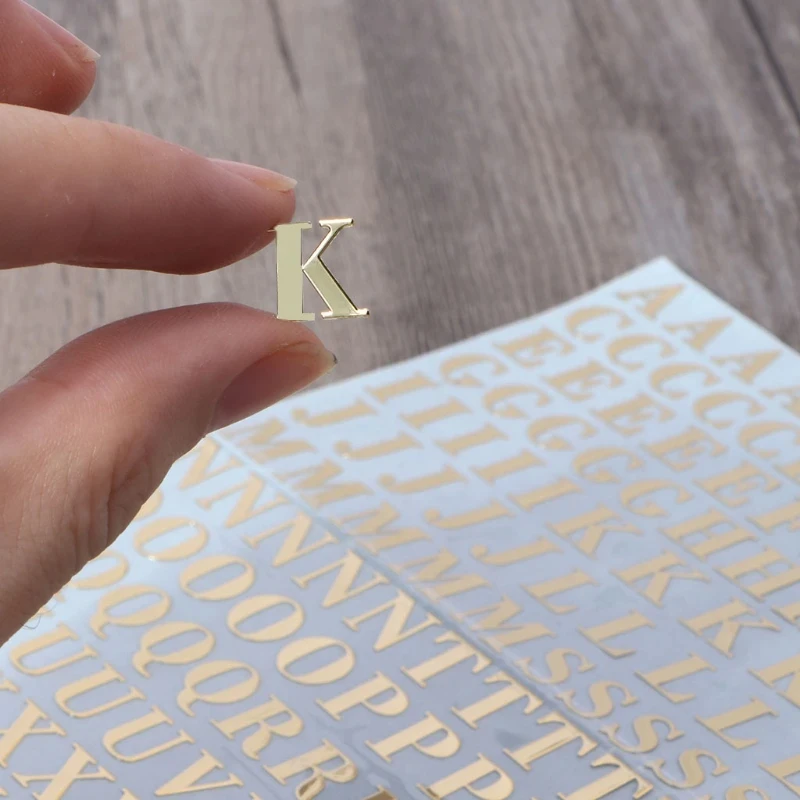 2Pcs Metal 26 Mini Alphabet De - Resin Art Alphabet recension och pris