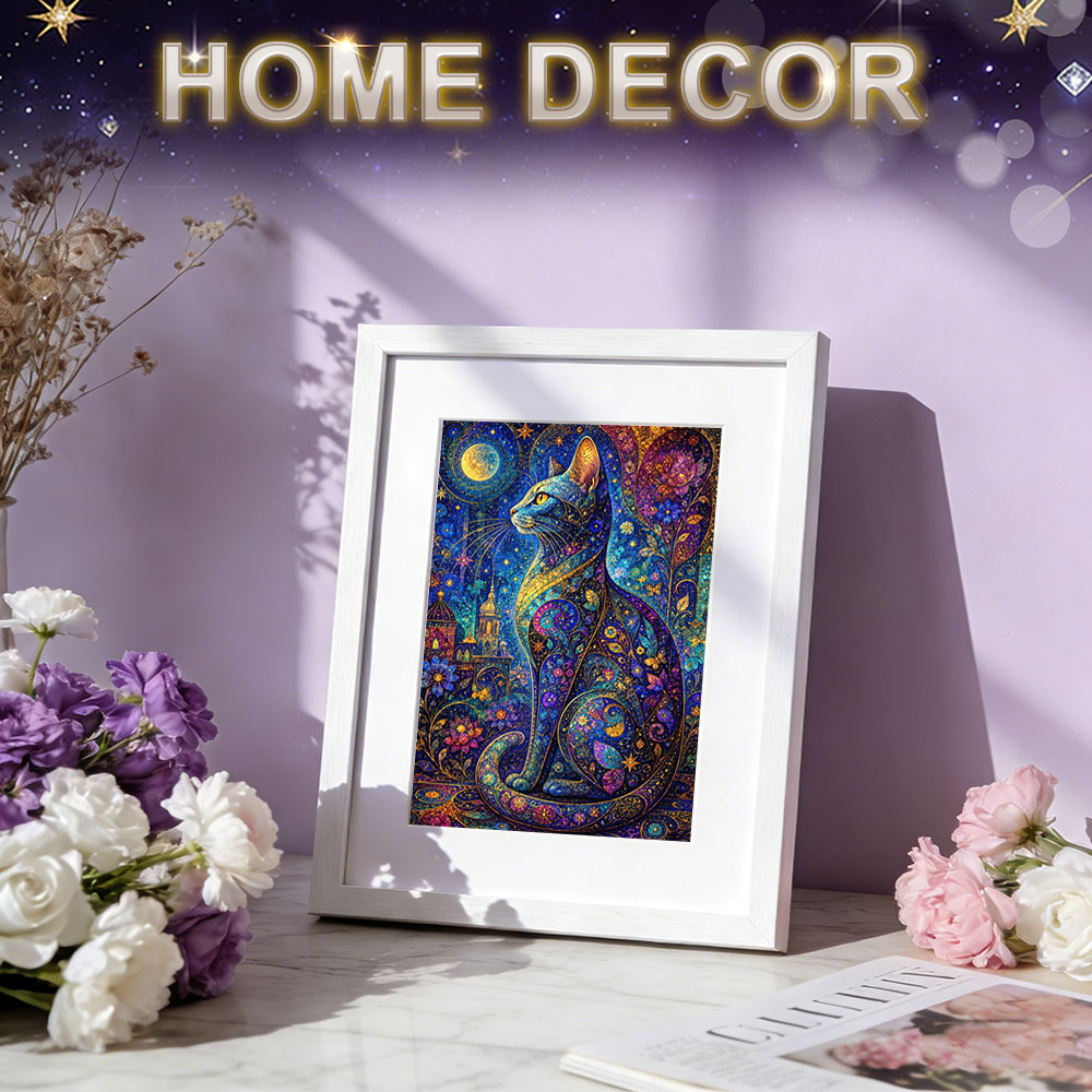 HUACAN Diamond Art Painting Ca - Resin Art Wallpaper recension och pris