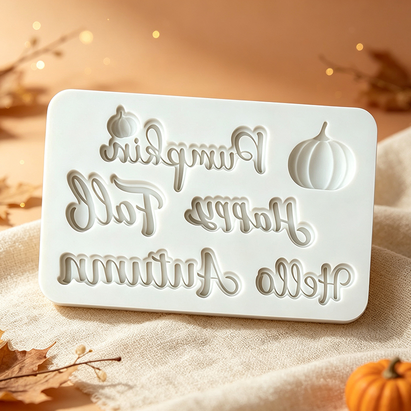 Thanksgiving Letter Pumpkin Si - Resin Art Alphabet recension och pris