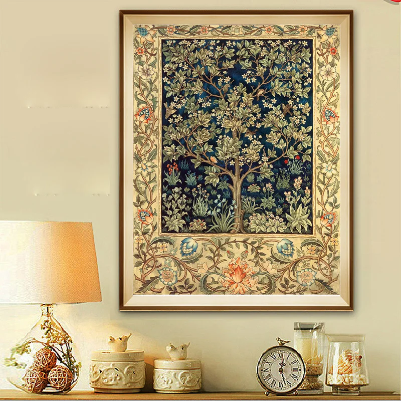 European Flowers 5D Diamond Pa - Resin Art Wallpaper recension och pris
