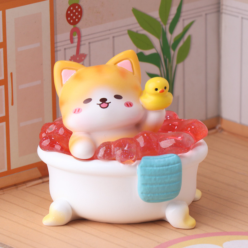 Bath Time Meow Crew Blind Box  - Resin Art Case recension och pris