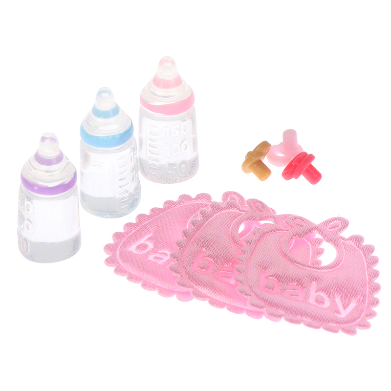 3PCS 1:12 Dolls House Miniatur - Resin Art Baby recension och pris