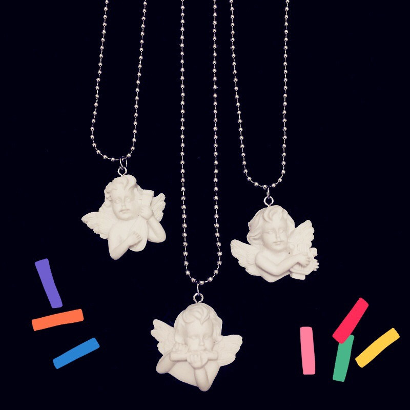 Cute Cupid Angel Pendant Stain - Resin Art Baby recension och pris