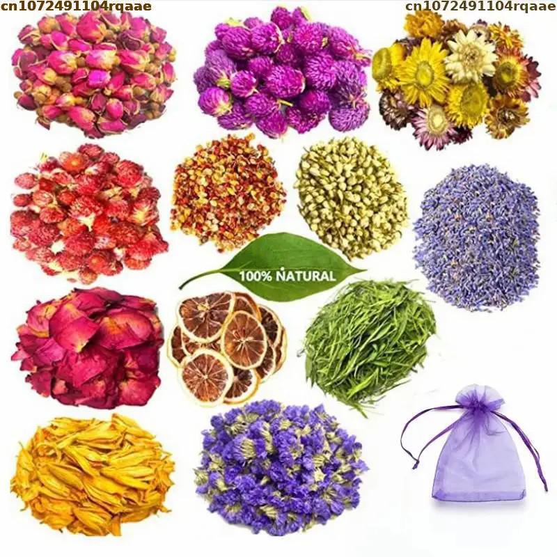 800g 100% Natural Dried Flower - Resin Art Rose recension och pris