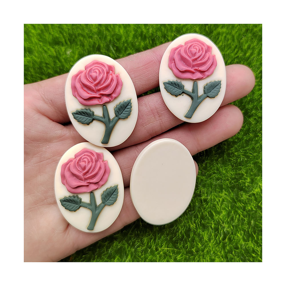 Oval Shape Flatback Resin Flow - Resin Art Alphabet recension och pris