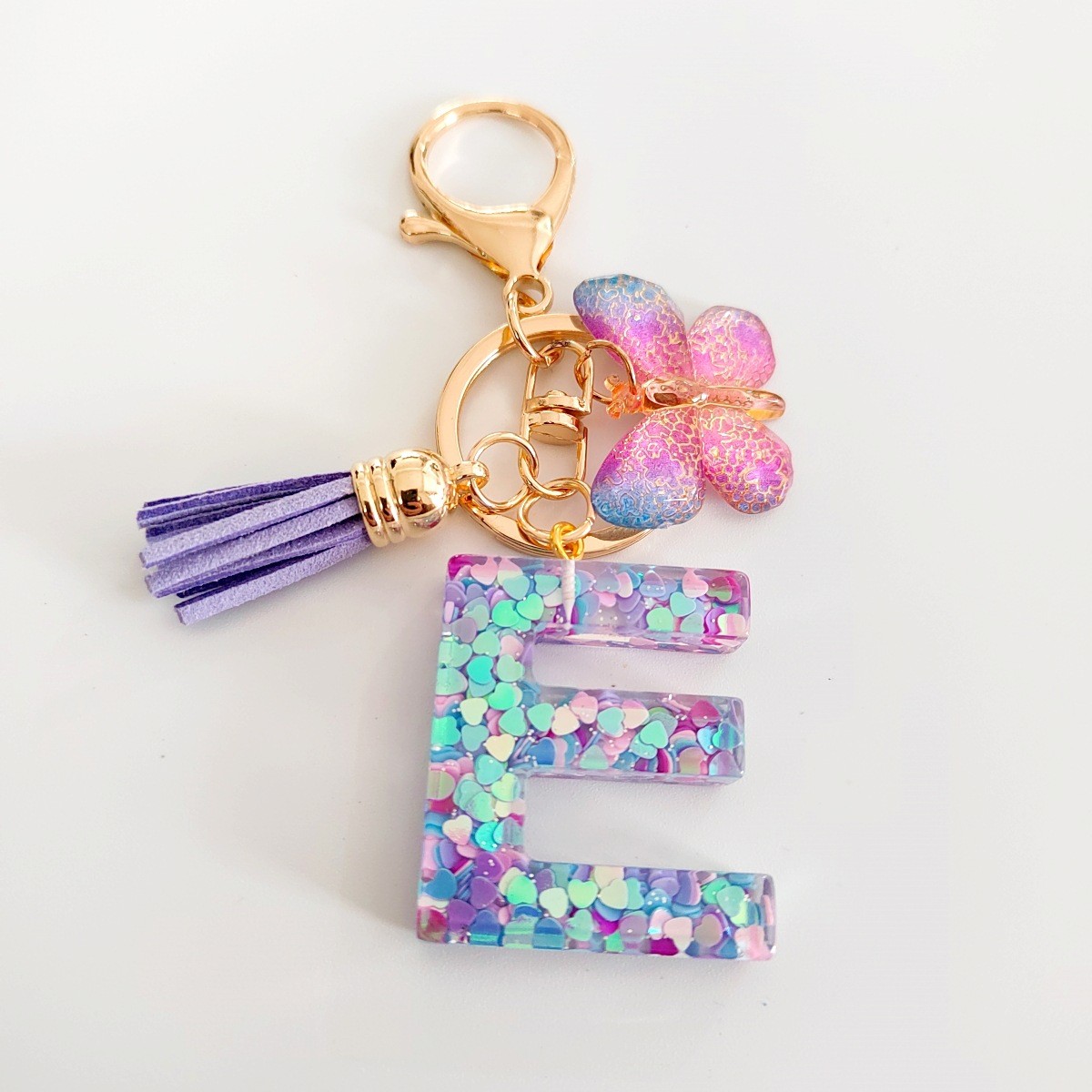 Fashion butterfly Fringe Initi - Resin Art Alphabet recension och pris